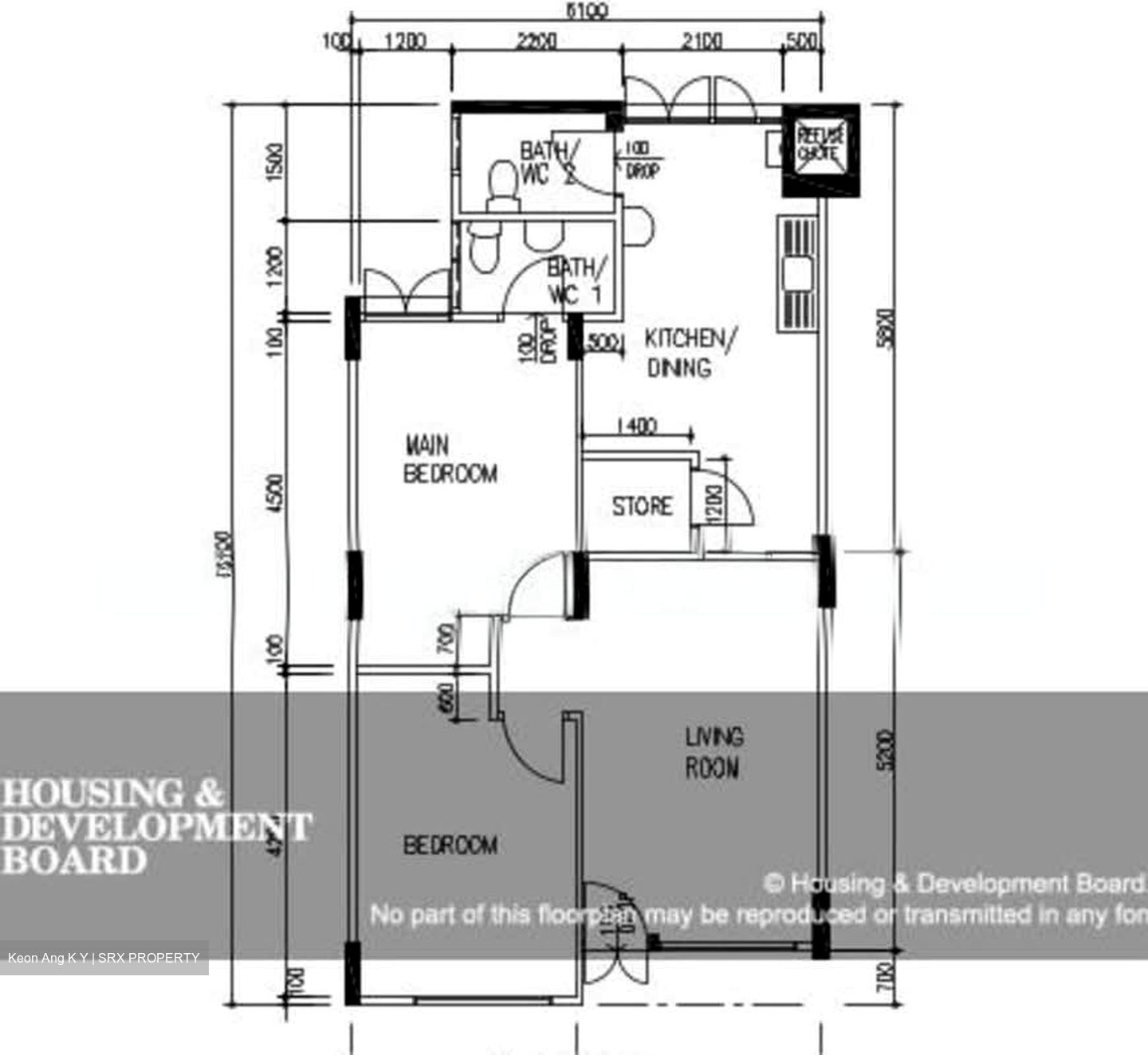 Blk 185 Bishan Street 13 (Bishan), HDB 3 Rooms #565345451